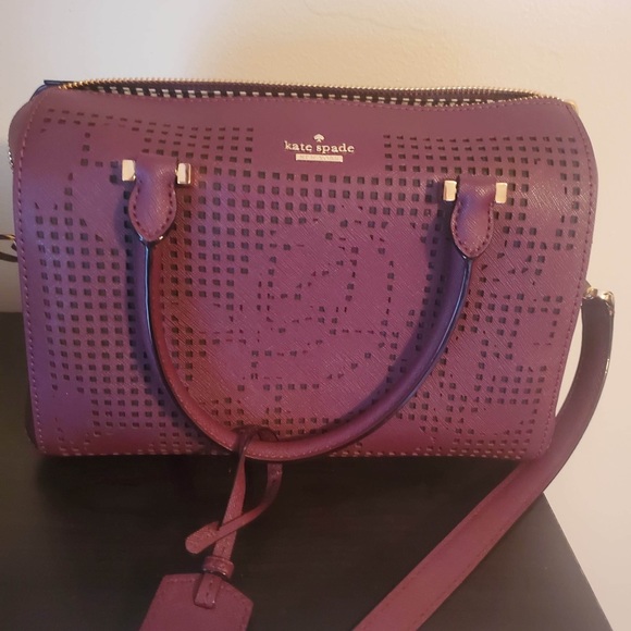 kate spade Handbags - ♠️Kate Spade Cameron St Perforated Candice Satchel